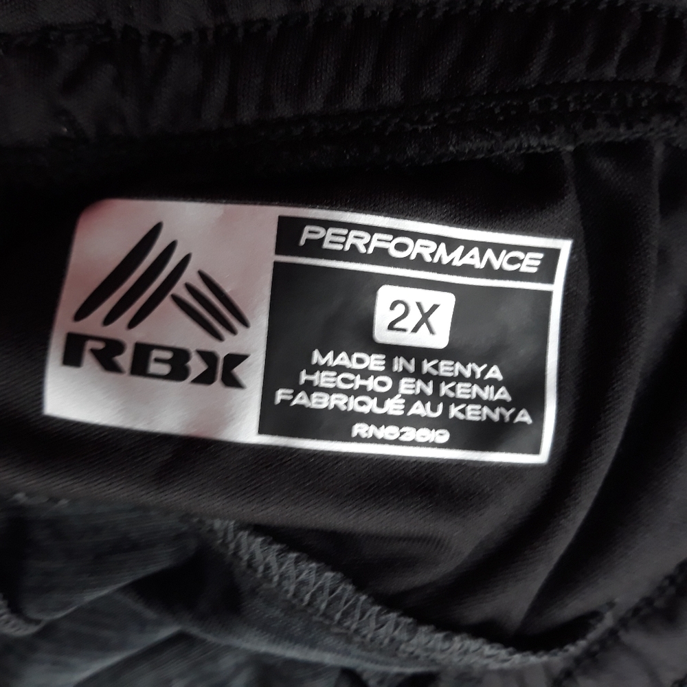 RBX Men's NWT X-DRI Training Shorts. 11" Inseam, Size 2X Side Pockets - Picture 8 of 8